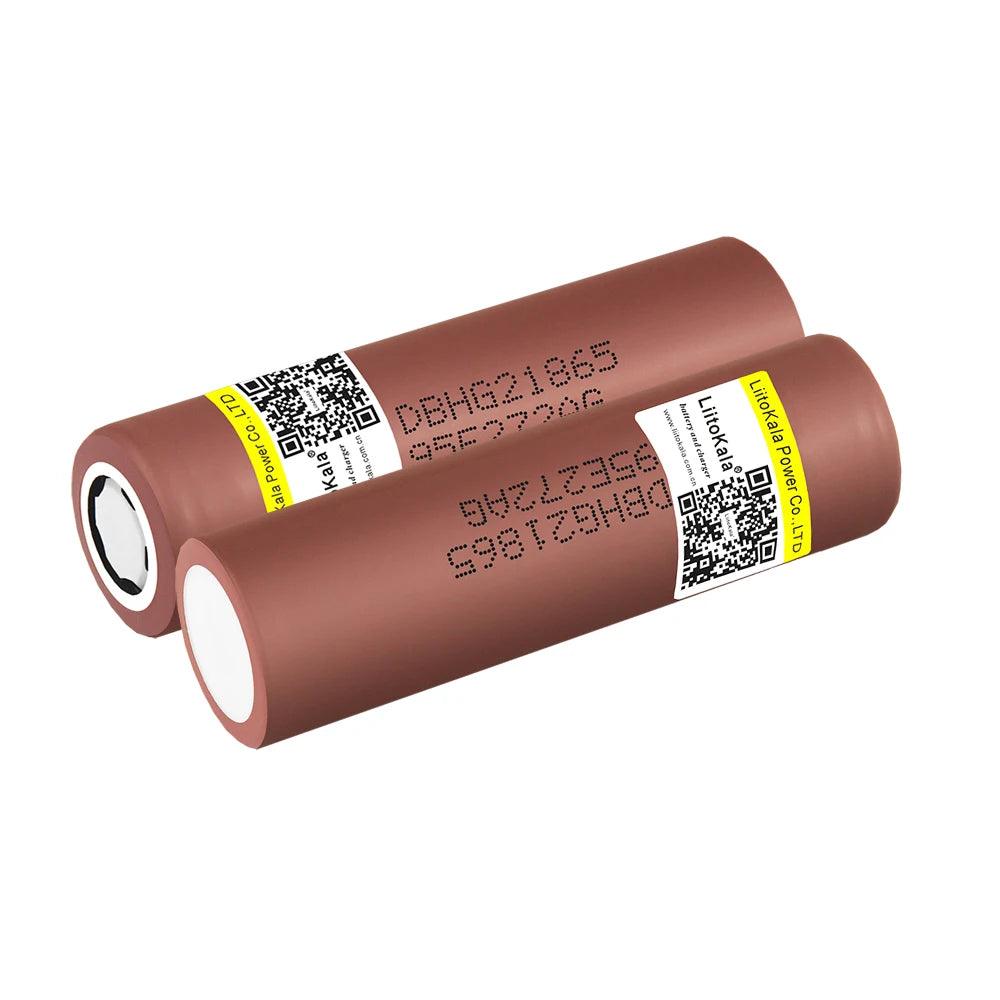 1-40pcs LiitoKala  3.7v 18650 HG2 3000mAh Lithium Rechargeable