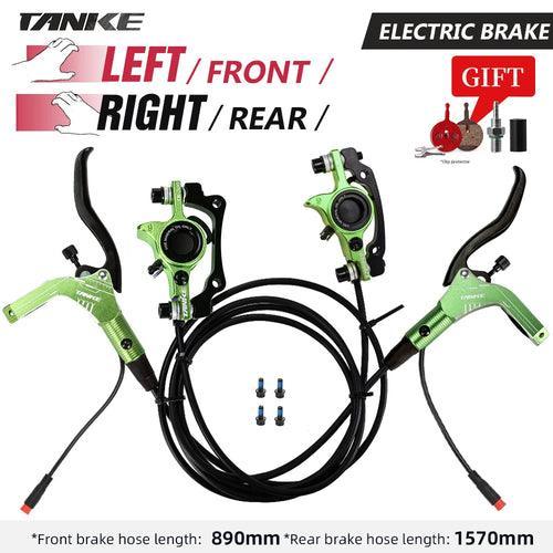 TANKE E-Bike MTB Hydraulic Disc Brake Set Electric E Scooter Power