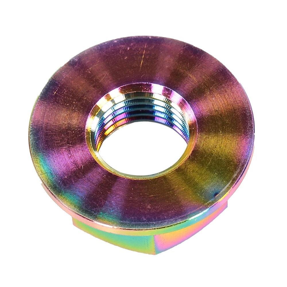 High-End M12 Titanium Alloy Flange Nut for ZERO 8 9 8X VSETT 8+ 9+ VDM