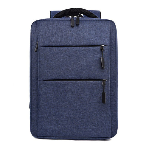 Business Man Backpack Waterproof Oxford Cloth Bag Multifunctional USB