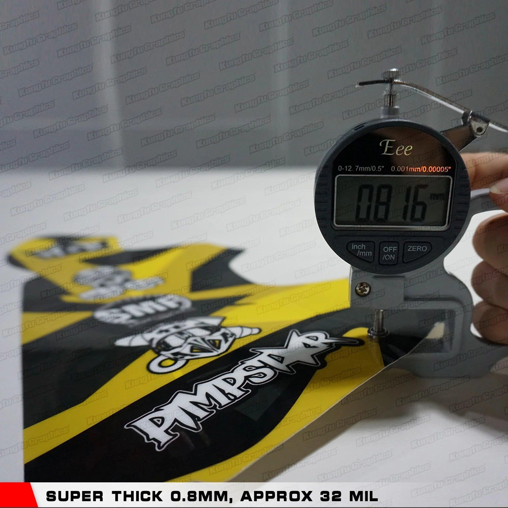 KUNGFU GRAPHICS Custom Stickers Wrapping for Surron Light Bee X Segway