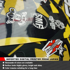 KUNGFU GRAPHICS Adhesive Sticker Vinyl Graphics for Surron Light Bee X