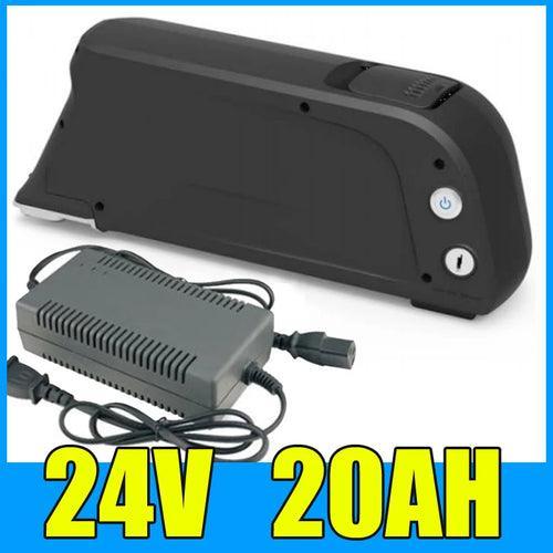 E Bike Down tube 24V 20AH Lithium ion battery For Bafang BBSHD Kits