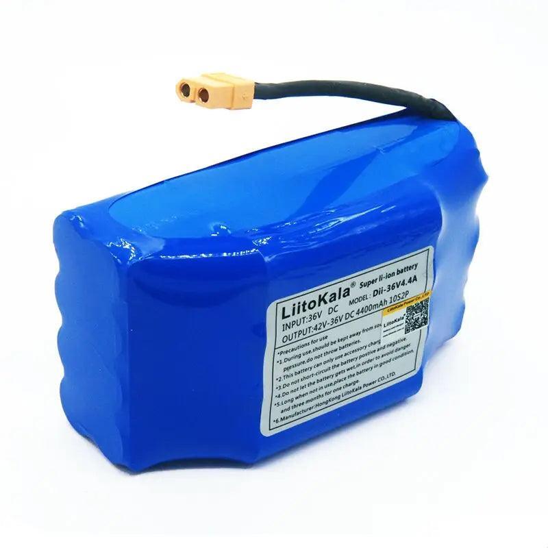 40pcs 36V rechargeable li-ion battery pack 4400mah 4.4AH lithium ion