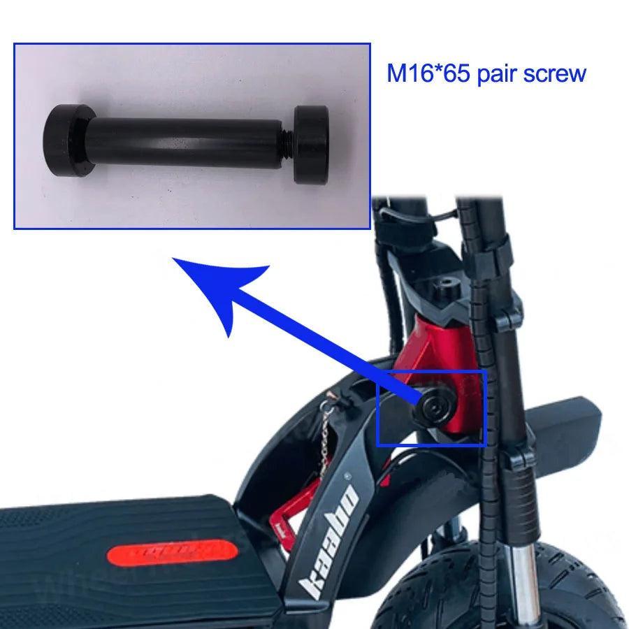 M16x65 Pair Screw Folding Butt Screw for Kaabo Wolf Warrior II Wolf