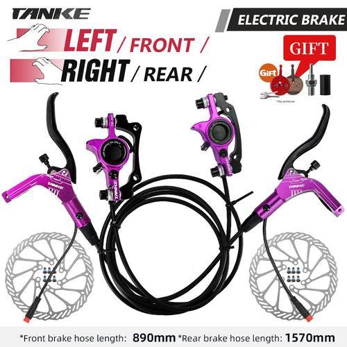 TANKE E-Bike MTB Hydraulic Disc Brake Set Electric E Scooter Power