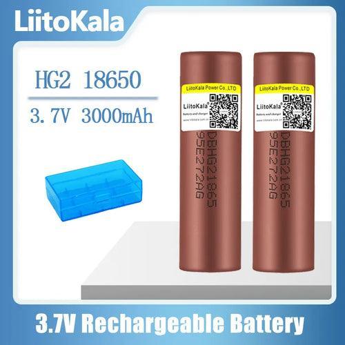 Hot Liitokala Lii-HG2 18650 3000mAh High power discharge rechargeable