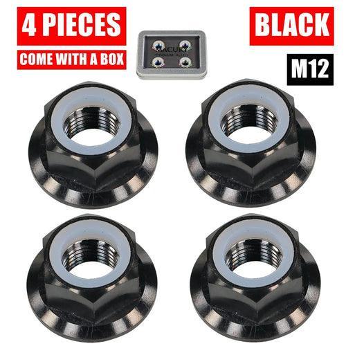 High-End M12 Titanium Alloy Flange Nut for ZERO 8 9 8X VSETT 8+ 9+ VDM