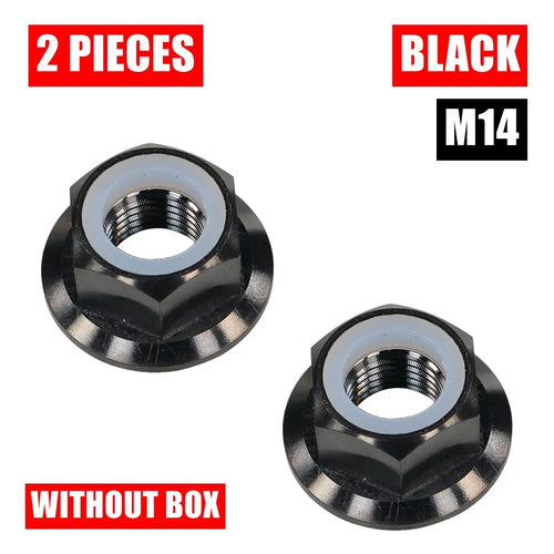 High-End M14 Titanium Alloy Flange Nut for ZERO 10X 11X VSETT 10+ 11+