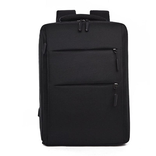 Business Man Backpack Waterproof Oxford Cloth Bag Multifunctional USB