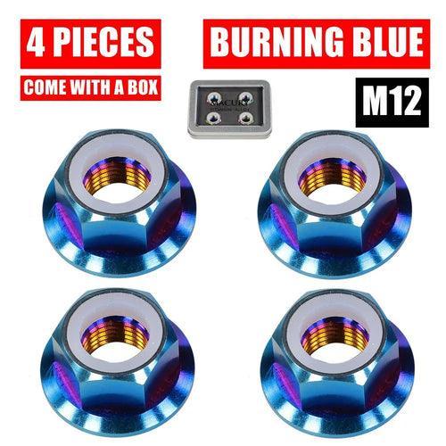 High-End M12 Titanium Alloy Flange Nut for ZERO 8 9 8X VSETT 8+ 9+ VDM