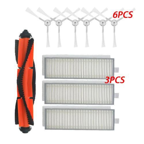 Roller Side Brush Hepa Filter Mop Cloth Bumper Stripe for Xiaomi Mi G1