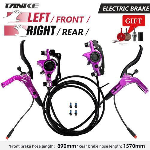 TANKE E-Bike MTB Hydraulic Disc Brake Set Electric E Scooter Power