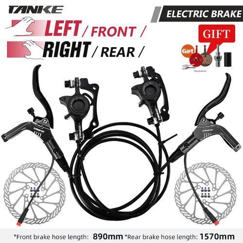 TANKE E-Bike MTB Hydraulic Disc Brake Set Electric E Scooter Power