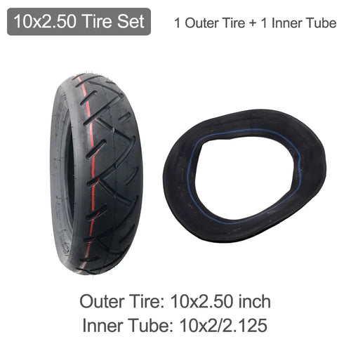 10x2.5 Inch CST Tire 2.50 Pneumatic Tyre Inner Tube Camera for Kaabo