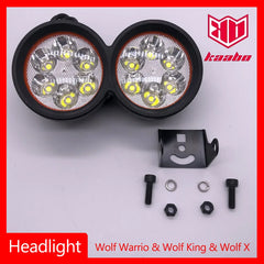 Headlight Adapter Base Front Light Bracket For Kaabo Wolf Warrior Wolf