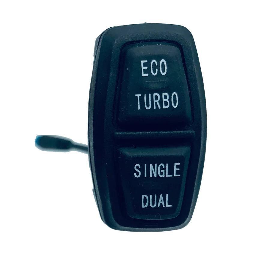 Upgraded Switch with Indicator Light ECO TURBO SINGLE DUAL Button for