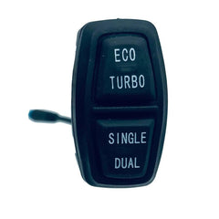 Upgraded Switch with Indicator Light ECO TURBO SINGLE DUAL Button for