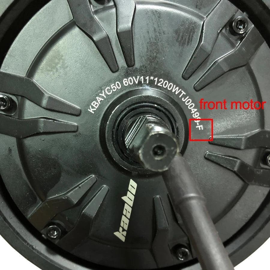 60V1200W Hall Motor 11inch Engine 60V 1200W Original Parts Kaabo Wolf