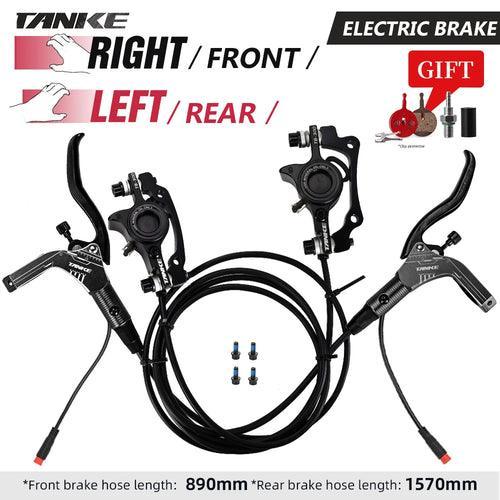 TANKE E-Bike MTB Hydraulic Disc Brake Set Electric E Scooter Power