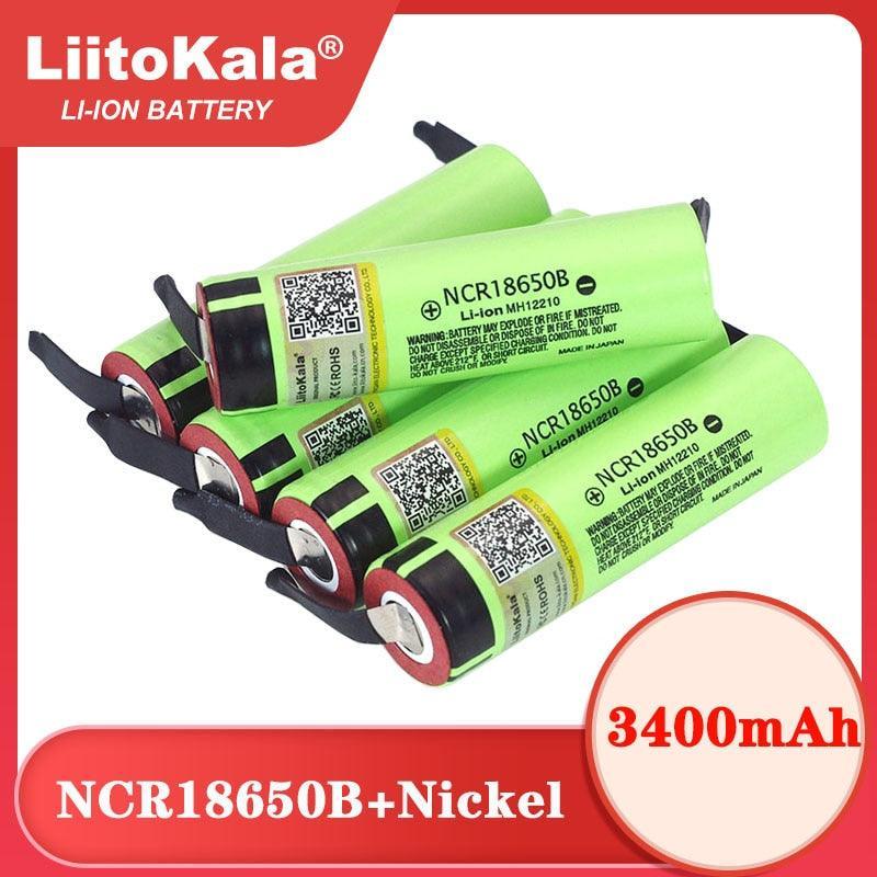 Liitokala New Original 18650 Ncr18650b Rechargeable Li-ion Battery