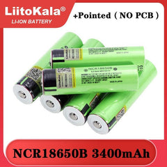 Liitokala New Ncr18650b 3.7v 3400 Mah 18650 Lithium Rechargeable