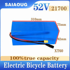 52v 21700 Li-ion Battery Pack Original Battery 20 30 35 40 45 50ah