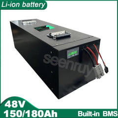 48V 150AH 180AH Li ion With Charger 200A Lithium Polymer Battery