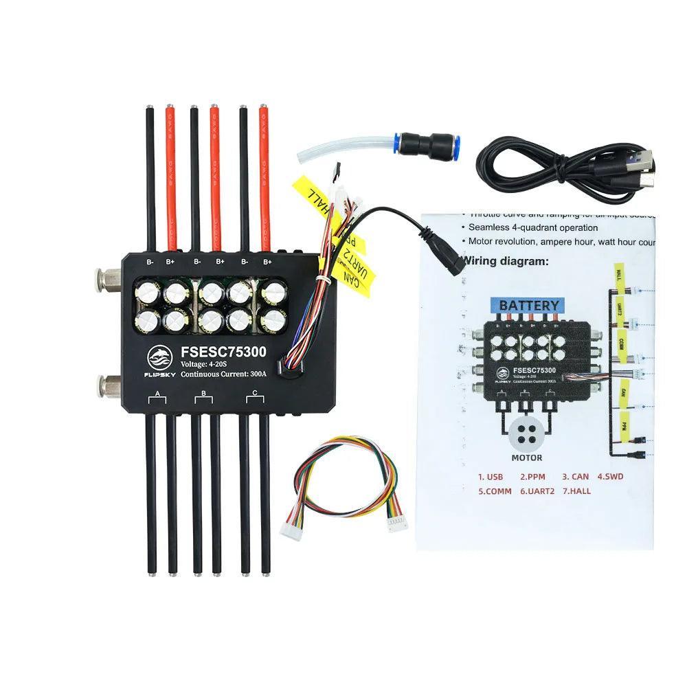 Flipsky Fsesc 75300 84v High Current 350a Esc Base On Vesc With