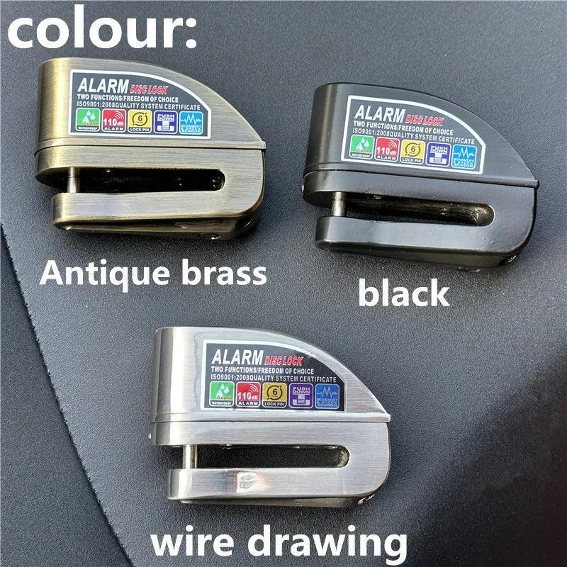 Falante Motorcycle Disc Brake Alarm Lock difunctional waterproof