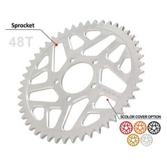 1PCS Chainring Wheel For Surron Rear Sprocket 52T48T 58T For Sur Ron