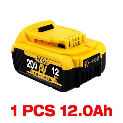 DCB200 20V Battery Compatible with dewalt power Tools 18V 12Ah