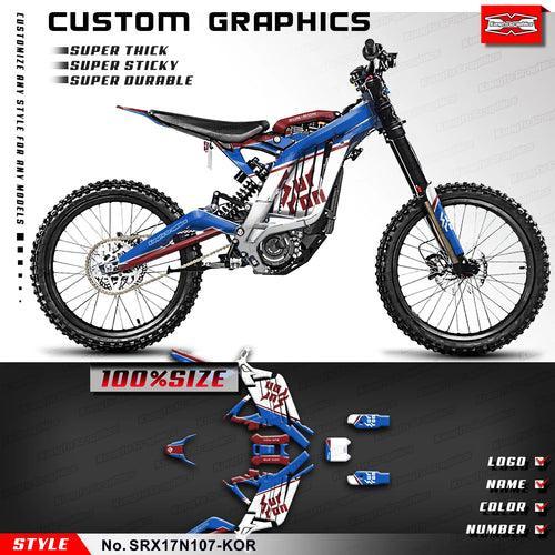 KUNGFU GRAPHICS Custom Stickers Wrapping for Surron Light Bee X Segway