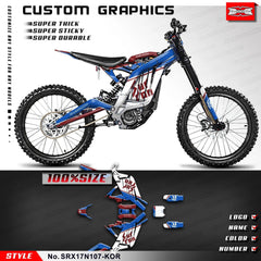 KUNGFU GRAPHICS Custom Stickers Wrapping for Surron Light Bee X Segway