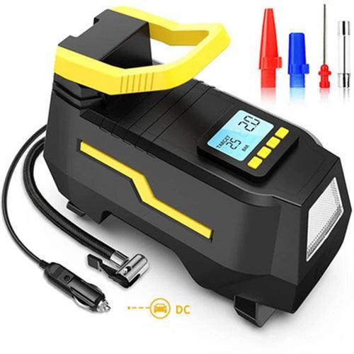 Car Tyre Inflator 110V-220V AC/DC 12V Air Compressor 2-in-1 Dual Power
