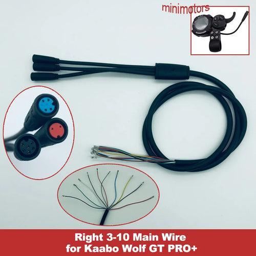 Wolf GT Main Wire Cables Mainline TFT Minimotors Line for Kaabo Wolf