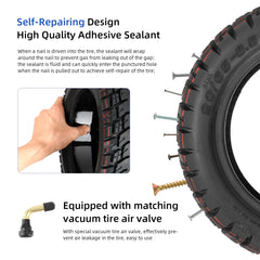 Ulip 90/65-6.5 Off-Road Self-healing Tire Built-in Glue For Dualtron