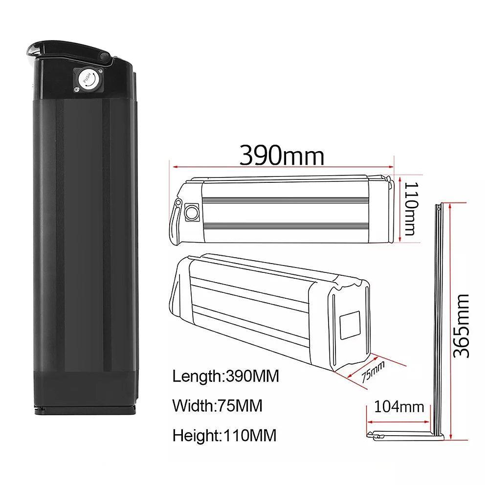 Silver Fish Battery 36V 10ah 20ah 18650 Ebike Battery Lithium Ion