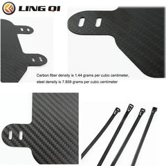JSE Electric Motorcycle Upgrades Carbon Fiber Number Plate for Surron