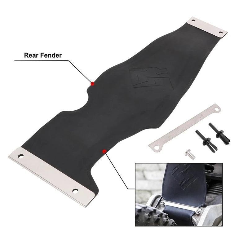 Motorcycle Motor Rear Shock Fender Waterproof Rubber Mudguard Splash