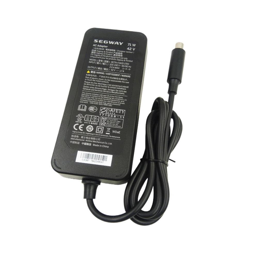 Original Segway 42V 1.7A Charger For Ninebot ES2 ES4 E22 G30LP T15 F30