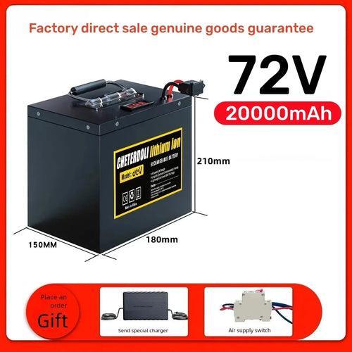 60V 20Ah Ebike Lithium Battery 60V 72V 30Ah 40Ah 50Ah Li ion Battery