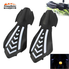 Motorbike Universal Handlebar Protector With LED Lights Motorcycle