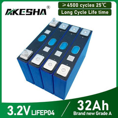 New Lifepo4 Battery 3.2V 32Ah 4/8/16/32pcs LF32 Lithium Ion