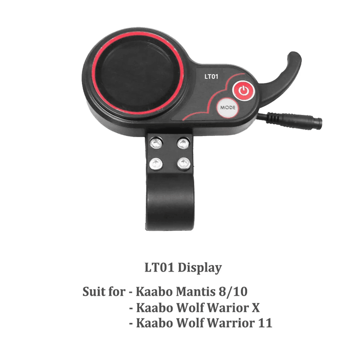 LT01 Display Meter 36V-60V 6PIN for Kaabo Mantis 8/10 Kaabo Wolf