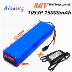 Aleaivy 36V Battery 10S3P 15Ah 42V 21700 lithium ion battery pack For
