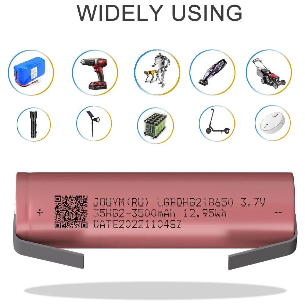 18650 Battery HG2 3500mAh 3.7V Li-Ion High Current Rechargeable Power
