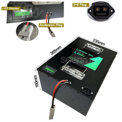72V 80AH Li ion With Charger Lithium Polymer Battery Use For 6000W