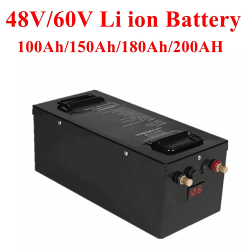 48V/60V 100AH 150AH 180AH 200AH Lithium Ion Rechargeable Battery 13s