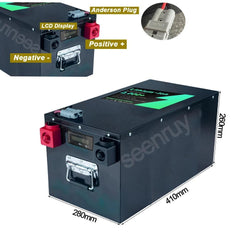 48V 200Ah Li ion With Charger 100A 200A 250A Lithium Polymer Battery